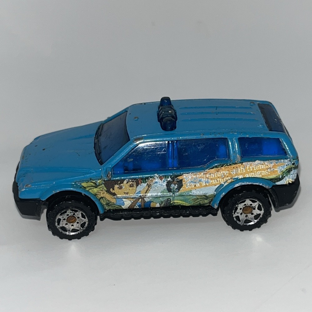 Matchbox 2002 Blue Sports SUV Go Diego Go! Made in Thailand